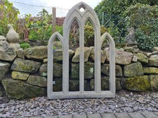 VINTAGE STYLE CONTEMPORARY CHURCH ARCH ENGLISH STONE - DELIVERY AVAILABLE 0276.