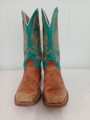 Twisted x Men's Cowboy Boots Size 9D Brown Leather Square Toe