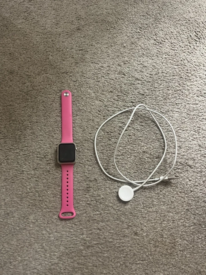 Apple Watch Series 3 Aluminum Case 38mm With Charging Cord - Image 2 of 3