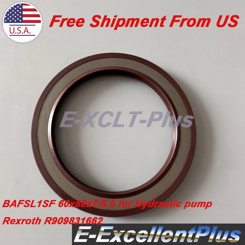 Seal Fr Bafsl1sf 60x80x7/5.5 Rexroth R909831662 Hydraulic Pu
