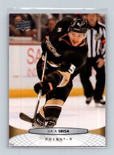 #448 Luca Sbisa, Anaheim Ducks 2011-12 Upper Deck NHL Hockey Base