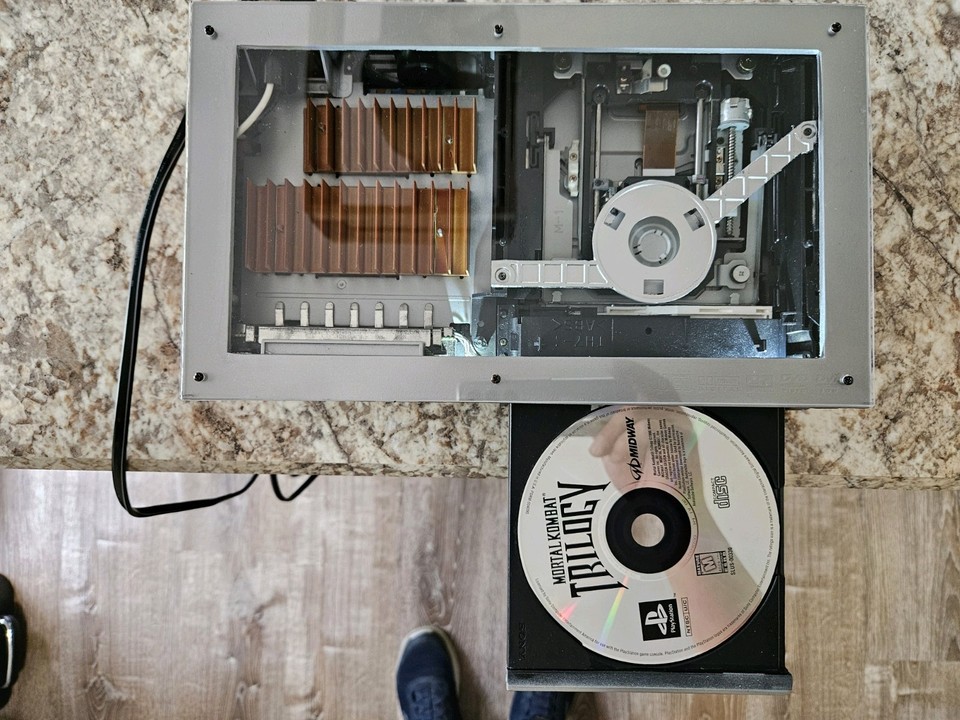 PS2 Playstation 2 w/Clear Acrylic Top LED's *working* SCPH 39001 | eBay