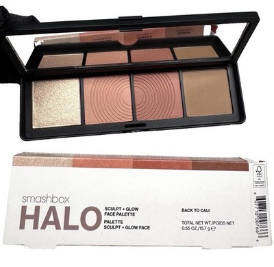 Smashbox Halo Sculpt + Glow Face Palette - Back To Cali - 0.55oz/15.7g NEW BOXED
