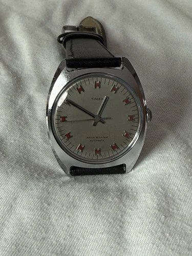 Vintage 1973 Timex Automatic Men’s Mechanical Wristwatch Serviced