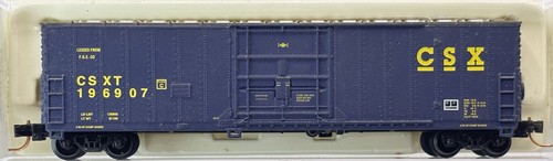 Coche de caja escala N Atlas 33623 CSX 50’ FGE CSXT #196907 | Condition: Used