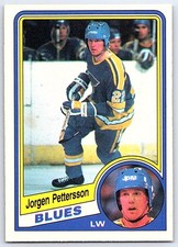 1984-85 O-Pee-Chee Jorgen Pettersson St. Louis Blues #189
