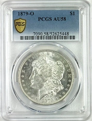 1879-O Morgan Dollar PCGS AU58