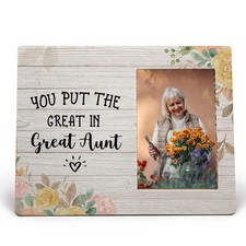 Great Aunt Picture Frame, Mothers Day Gifts for Auntie, Gifts from Niece Neph...