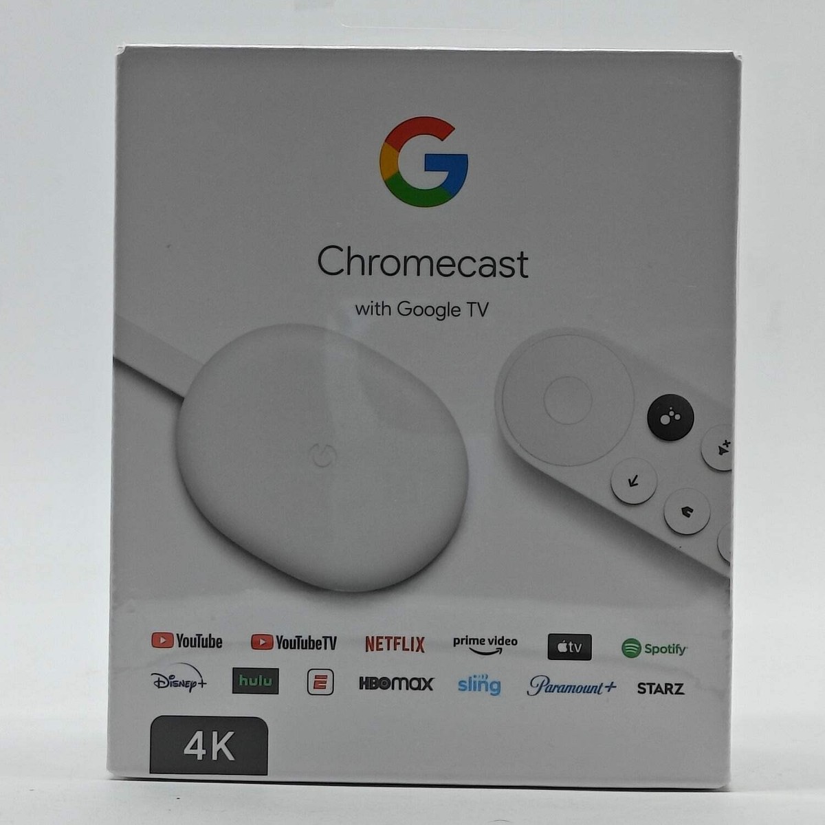 美品 Chromecast with google tv 4k 対応 Google Chromecast with Google TV 4K UHD Media Streamer