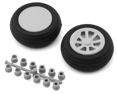 Robart 2'' Scale Straight Tread Wheels (2) [ROB110]