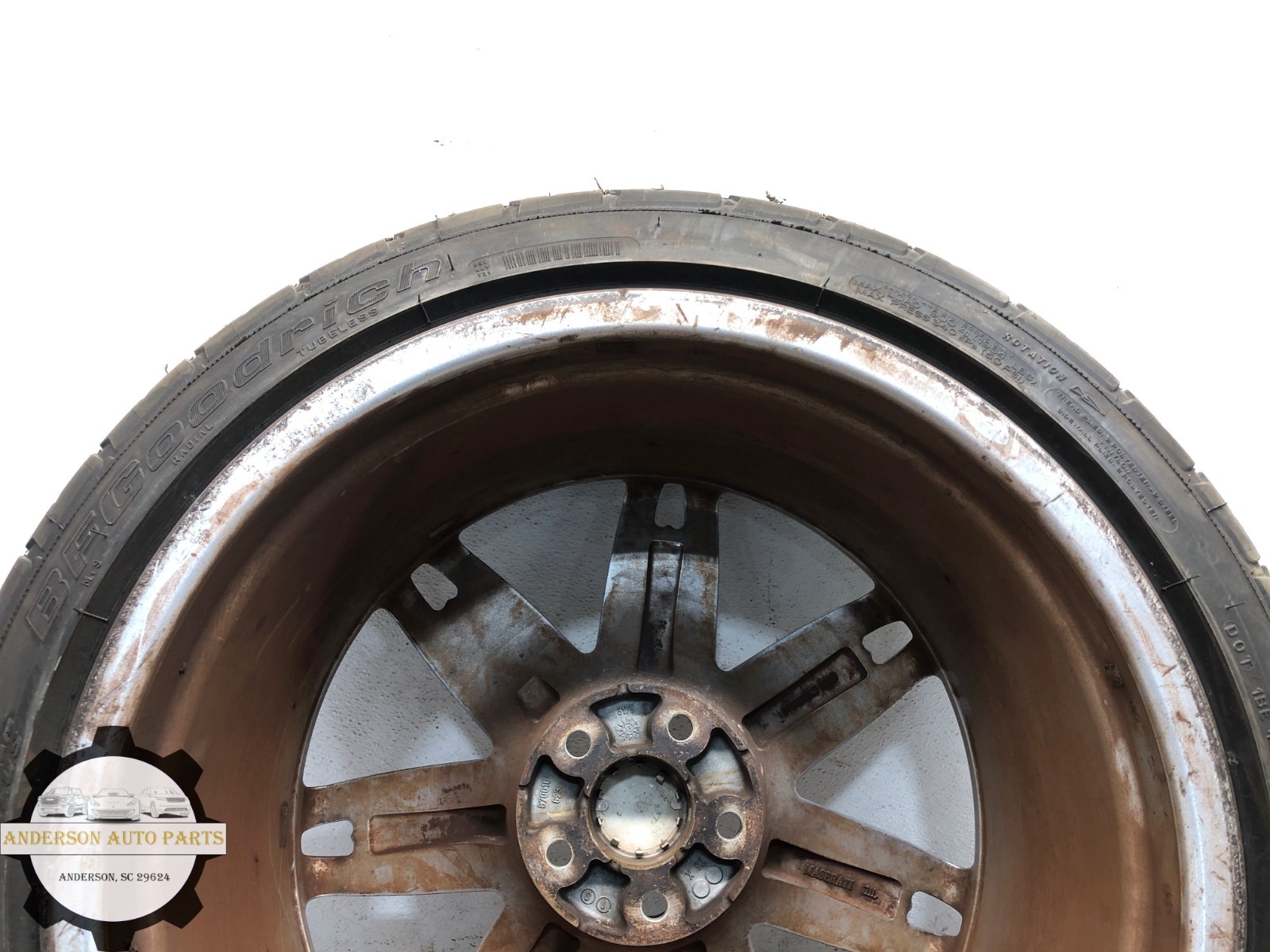 2014-2020 MASERATI QUATTROPORTE S Q4 REAR WHEEL RIM TIRE 20" 10.5JX20 OEM #NOTE
