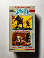 David & Goliath / Daniel Lion's Den VHS Greatest Adventure #Buy 3 Get 3 FREE