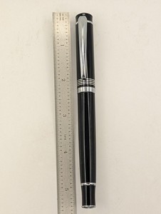 Unbranded Black with Chrome Trim Rollerball Pen
