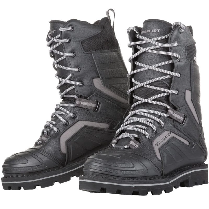 Mens Size 14 Motorfist Stomper 3.0 Snowmobile Boots (Black) 20827-0014