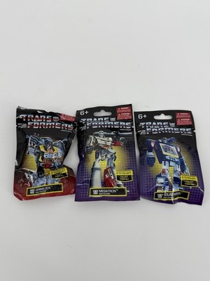 Transformers Mini Figurines Lot of 3   Grimlock, Megatron & Soundwave Sealed