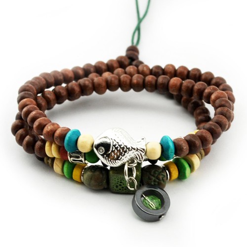 TIBET WICKELARMBAND SERIE 12! Armband-Halskette Leather Bracelet !Surferarmband - Picture 8 of 10