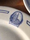 Diner China Coffee Mug Cup Plate White With Blue Stripes Restaurant Ware 5 Piece — photo 5