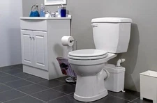 SANIFLO SaniTop Elongated Toilet W/Macerator, WHITE *Make Offer* 017-007-005