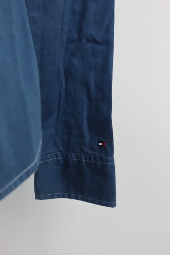 TOMMY HILFIGER CAMICIA DONNA TG. M WOMAN SHIRT CASUAL VINTAGE COTONE COTTON - Picture 4 of 8