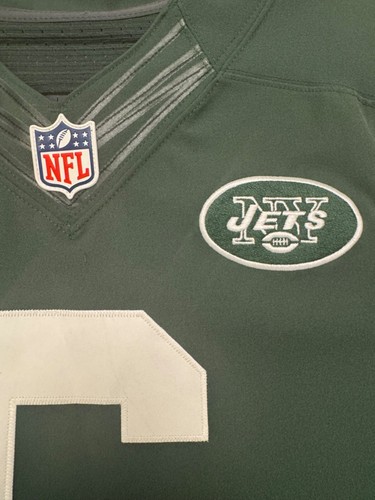 Authentic Used Nike On Field Elite Mark Sanchez New York Jets Jersey 48 Men's XL - Picture 10 of 23