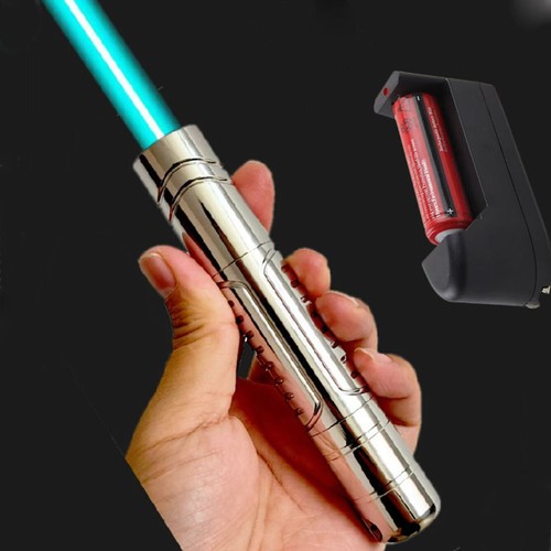1MW 488nm-200 Fixed Focus Cyan Laser Pointer pen Flashlight light - Picture 2 of 8