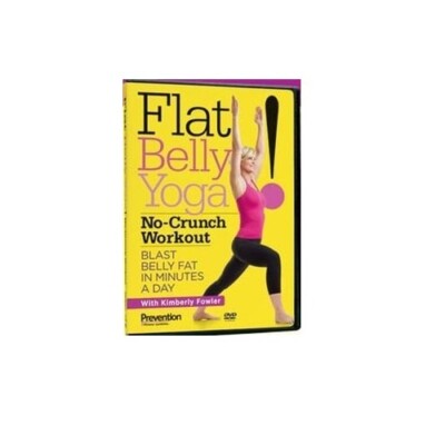 FLAT BELLY YOGA - No Crunch Workout Abs Belly Fat DVD