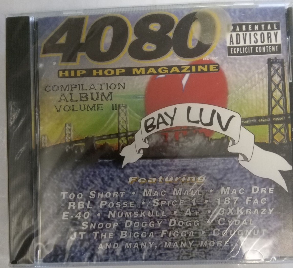 洋楽 C-Bo Horrorcore 4080 HIPHOP G-RAP G-LUV Bayluv: 4080 Compilation, Vol. 2 [PA] by Various Artists (CD