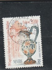 L6157 FRANCE Timbre Y&T N° 3329 de 2000 " Nevers Aiguiere en faience " Oblitéré