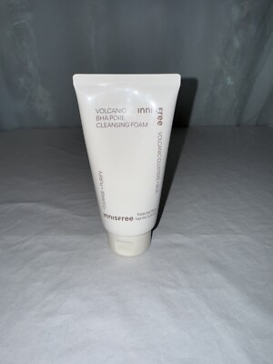 Innisfree Volcanic BHA Pore Cleansing Foam Face Wash ~ 5.29 Oz ~ EXP 2027