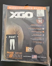 Military XGO Coyote 499 tan  Tech Waffle PANT New In Package Size Medium