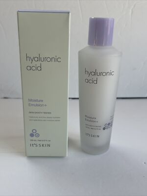 It's Skin - Hyaluronic Acid Moisture Emulsion+ - 5.07 oz - New In Box