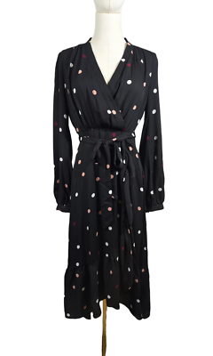 chinese dress ladies Kateryna Long Sleeve Lace Mini Dress Black main image 1