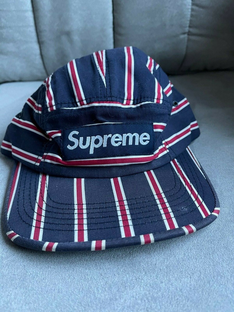 Navy Blue Authentic Supreme Hat | eBay