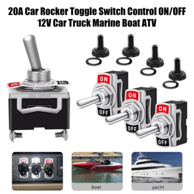 mxuteuk Heavy Duty Rocker Toggle Switch 3 Position 3PDT 9 mxuteuk Heavy Duty Rocker Toggle Switch 3 Position 3PDT 9