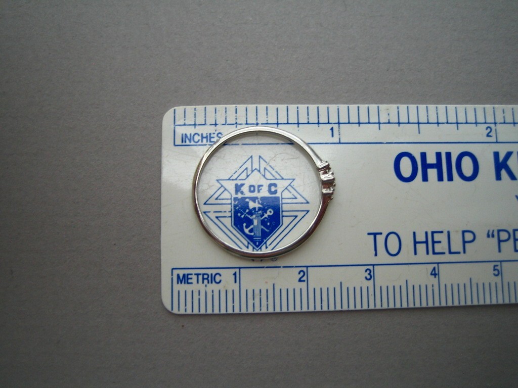 STERLING SILVER STACKABLE BAND RING with CUBIC ZI… - image 5