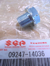 Suzuki Genuine Engine Crankcase Oil Drain Plug Bolt New OE 09247-14036