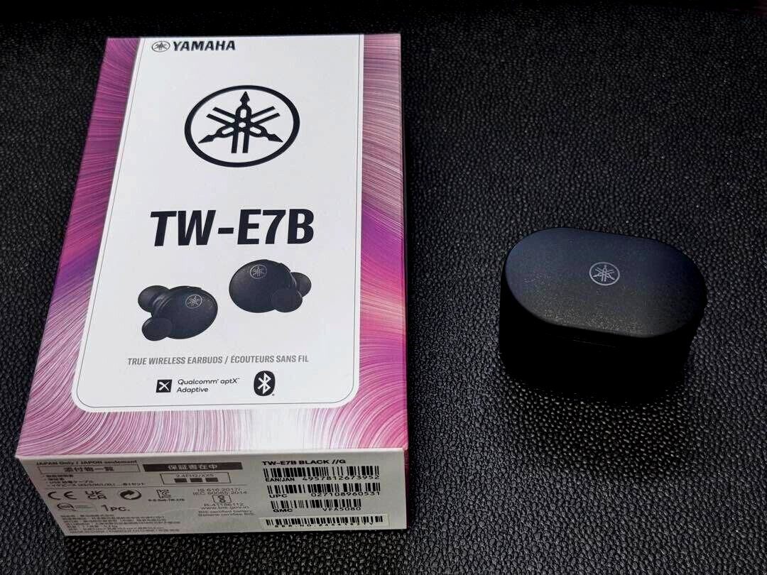 Yamaha TW-E7B イヤフォン　【新品未使用】未開封 TW-E7B True Wireless ANC Bluetooth Earbuds - Yamaha USA