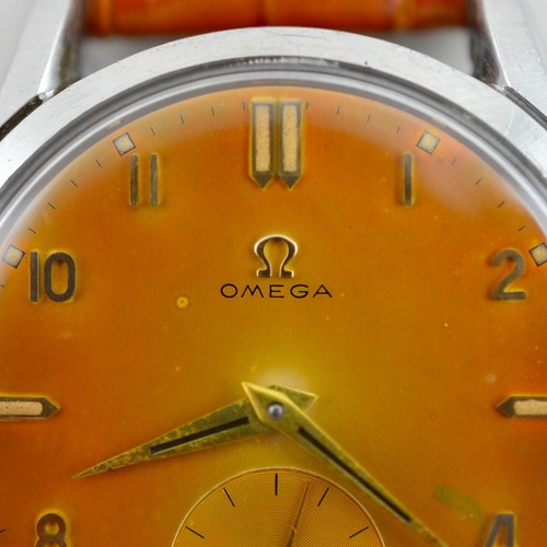 Vintage c1952 Omega Jumbo Calatrava Ref.2639-13 Tropical Watch Cal. 266 in Stahl - Bild 2 von 12