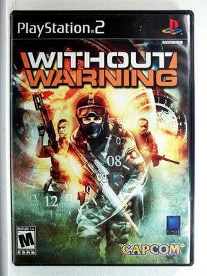 Without Warning Ps2 Game Cover Art Clean Tested Fast