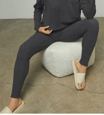 Lunya Restore Thermas High Rise Legging in Heather Grey New With Tags Size Small