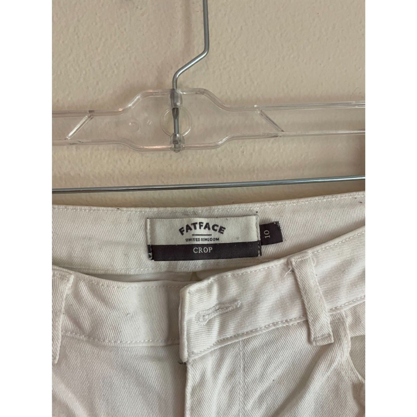 FatFace White Cropped Jeans - image 5