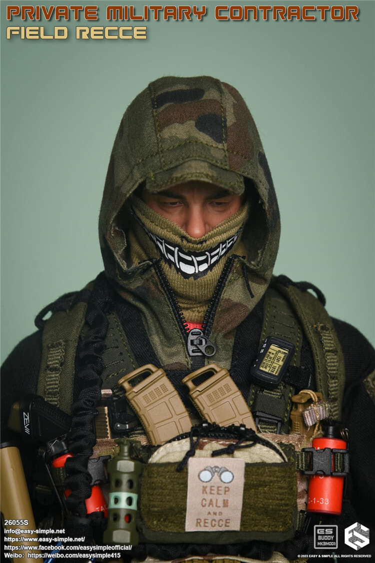 1/6 PMC PRIVATE MILITARY CONTRACTORS 未開封 Easy Simple PMC Private Military Contractor Field Recce 1/6
