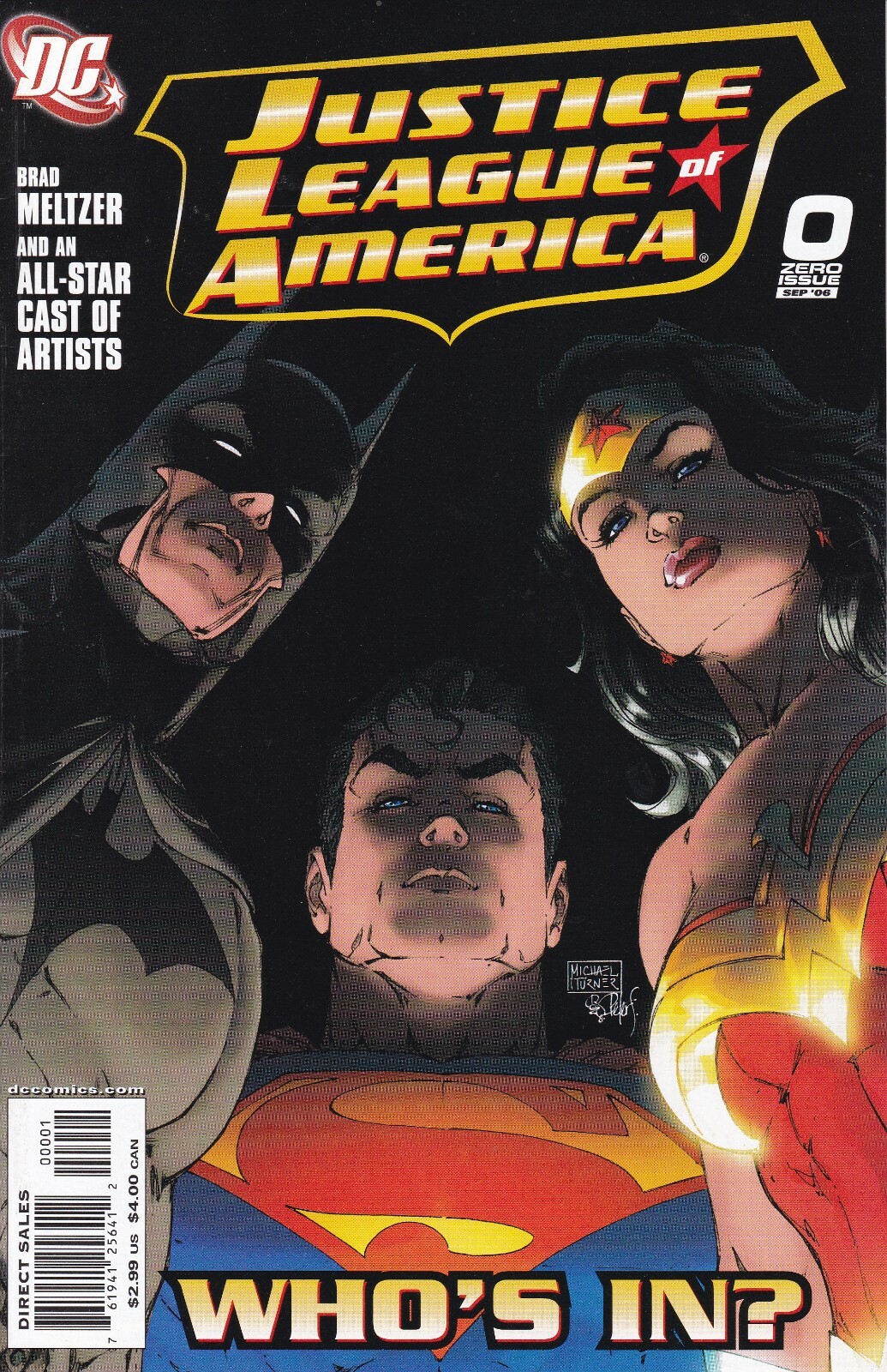 JUSTICE LEAGUE OF AMERICA (2006) #0 - Standard plus VARIANT set - Back Issue