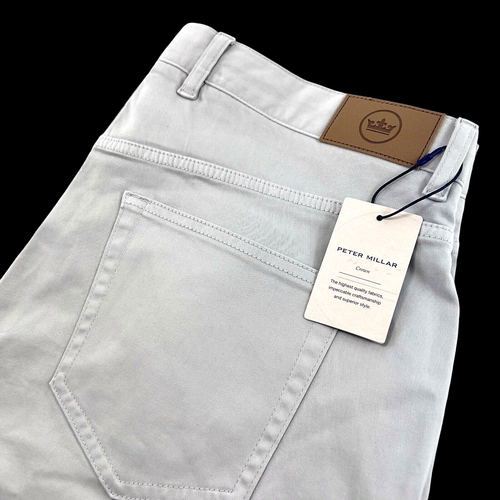 Peter Millar Ultimate Sateen 5 Pocket Trousers Pants Superior Stretch 40x34 $170 - 第 1/8 張圖片