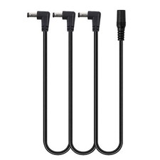 Daisy Chain Cable 1 To 3 Ways Guitar Effect Pedal Accessory DC Adapter Cord PSU