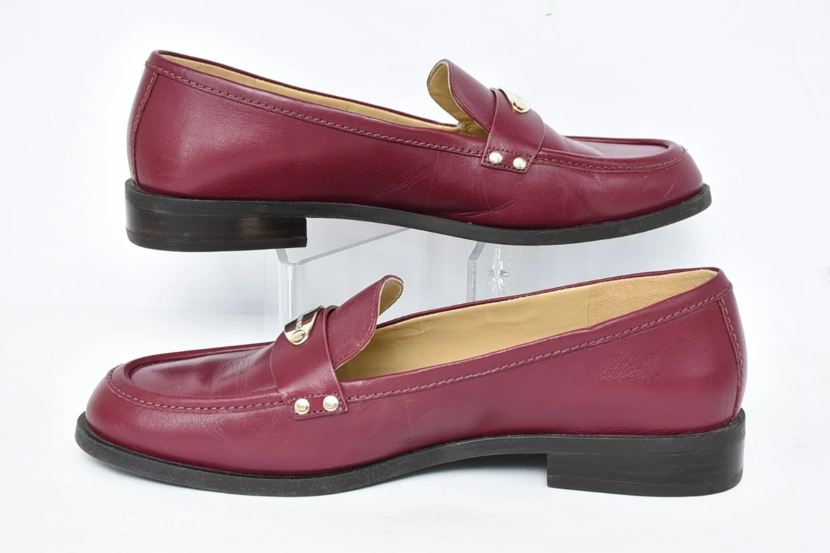 Michael kors loafers womens red sales