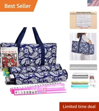 Premium Mahjong Game Collection: 166 Tiles, Chips, Racks & Elegant Carry Bag