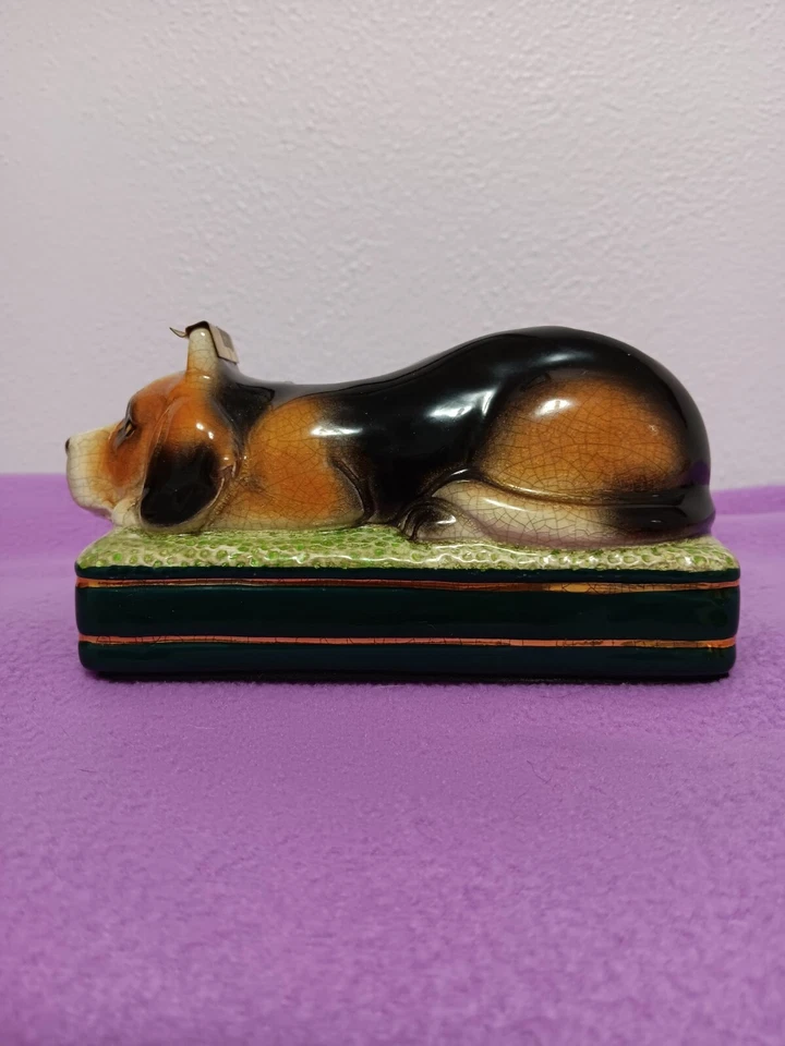 Dispensador de cinta vintage Takahashi Hound perro Foxhound Basset Hound Beagle Japón Foto 4 de 4