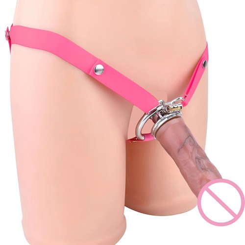3 Sizes Latest Stainless Steel Male Chastity Cage Device 5 Inch Plug Negative - Picture 15 of 33