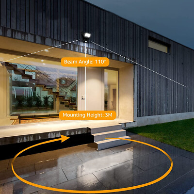POWERSTAR ELECTRICALS Motion Sensor Outdoor Security Light 30W 50W 100W